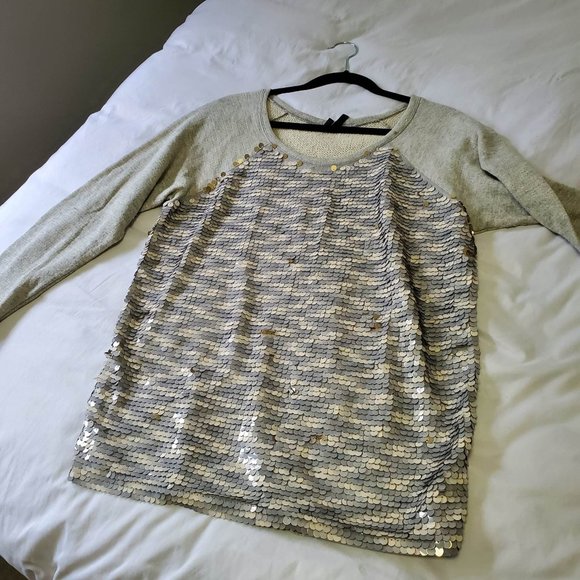 Sequin Sweater Size 0x - Picture 1 of 6